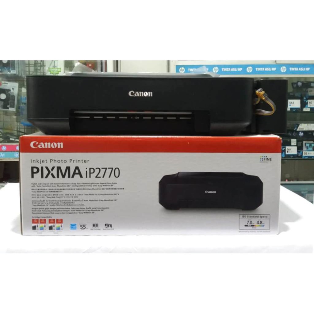 Jual Printer Canon Ip 2770 Inkjet Infus Tabung Eklusive Shopee Indonesia 2516