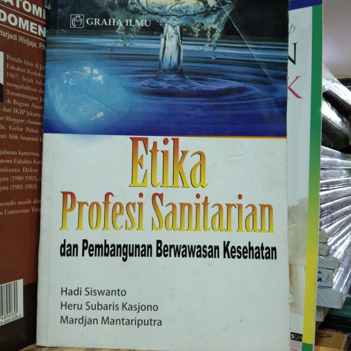 Jual Etika Profesi Sanitarian Dan Pembangunan Berwawasan Kesehatan