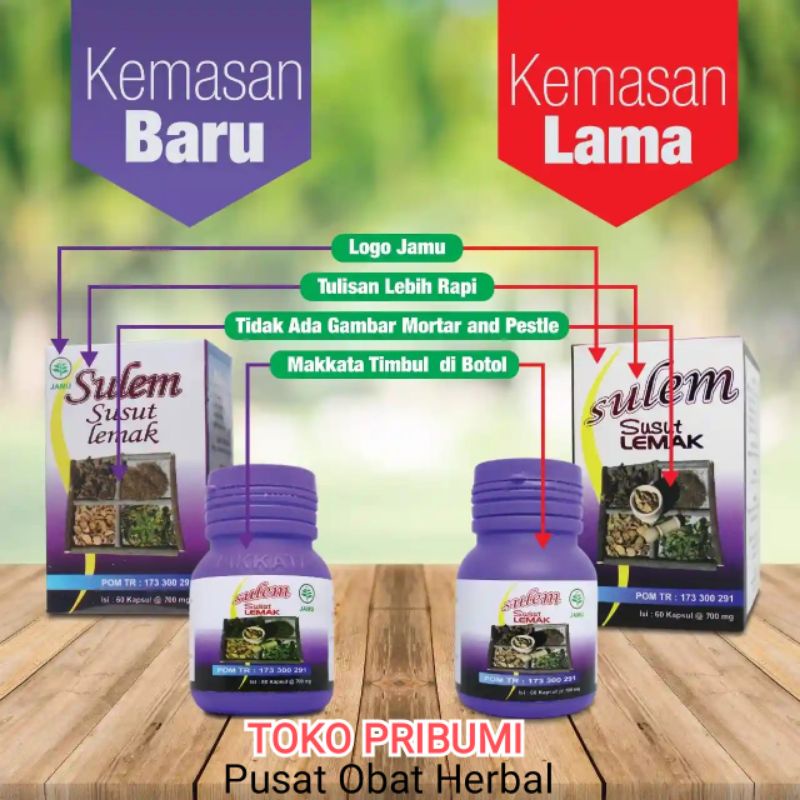 Jual Kapsul Sulem Susut Lemak Herbal Pelangsing Alami Susut Lemak Perut