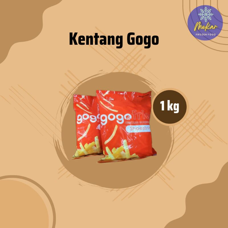 Jual Kentang Gogo Kg Kentang Gogo Frozen Food Kg Kentang Gogo