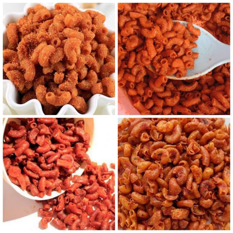 Jual MAKANAN RINGAN CEMILAN MAKARONI BANTET PEDAS VIRAL / MAKRONI ...