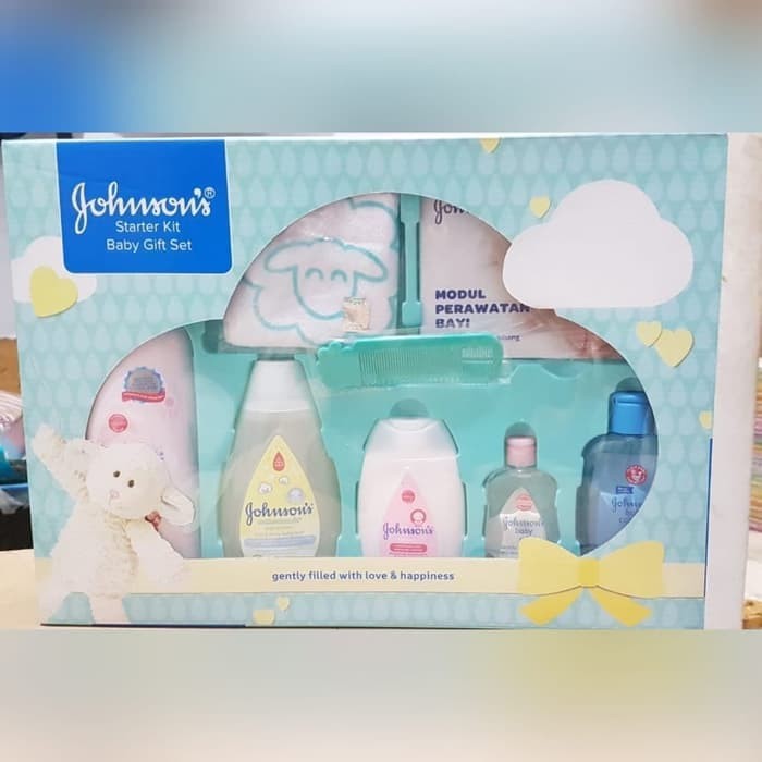 Jual JOHNSONS STARTER KIT BABY GIFT SET Shopee Indonesia