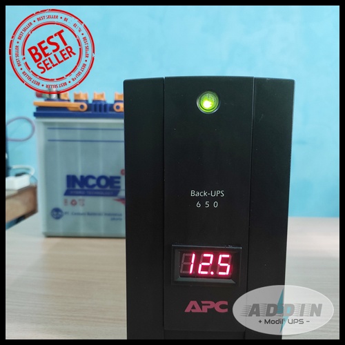 Jual Ups Modif AKI External APC Back-UPS 650VA 12Volt Garansi 1 Bulan