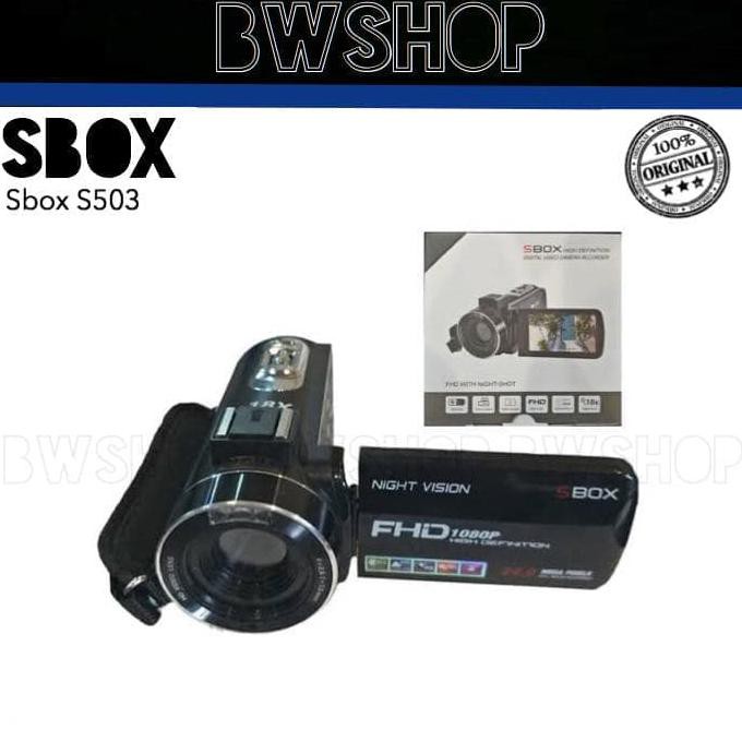 Jual HANDYCAM SBOX S530 CAMCORDER HANDYCAM NIGHT VISION Shopee