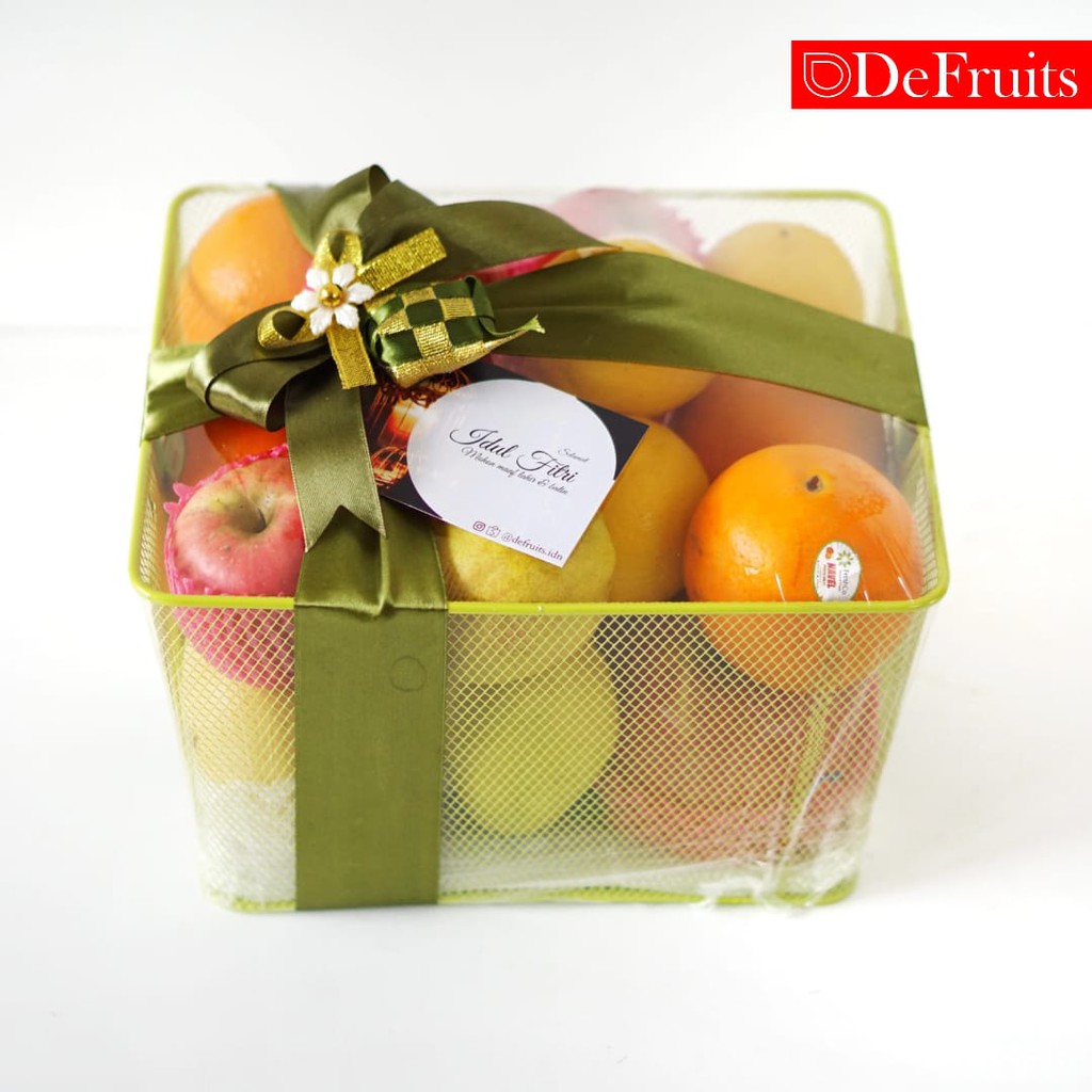 Jual Hampers Buah / Parcel Buah / Parsel Buah Minimalis Lebaran Idul