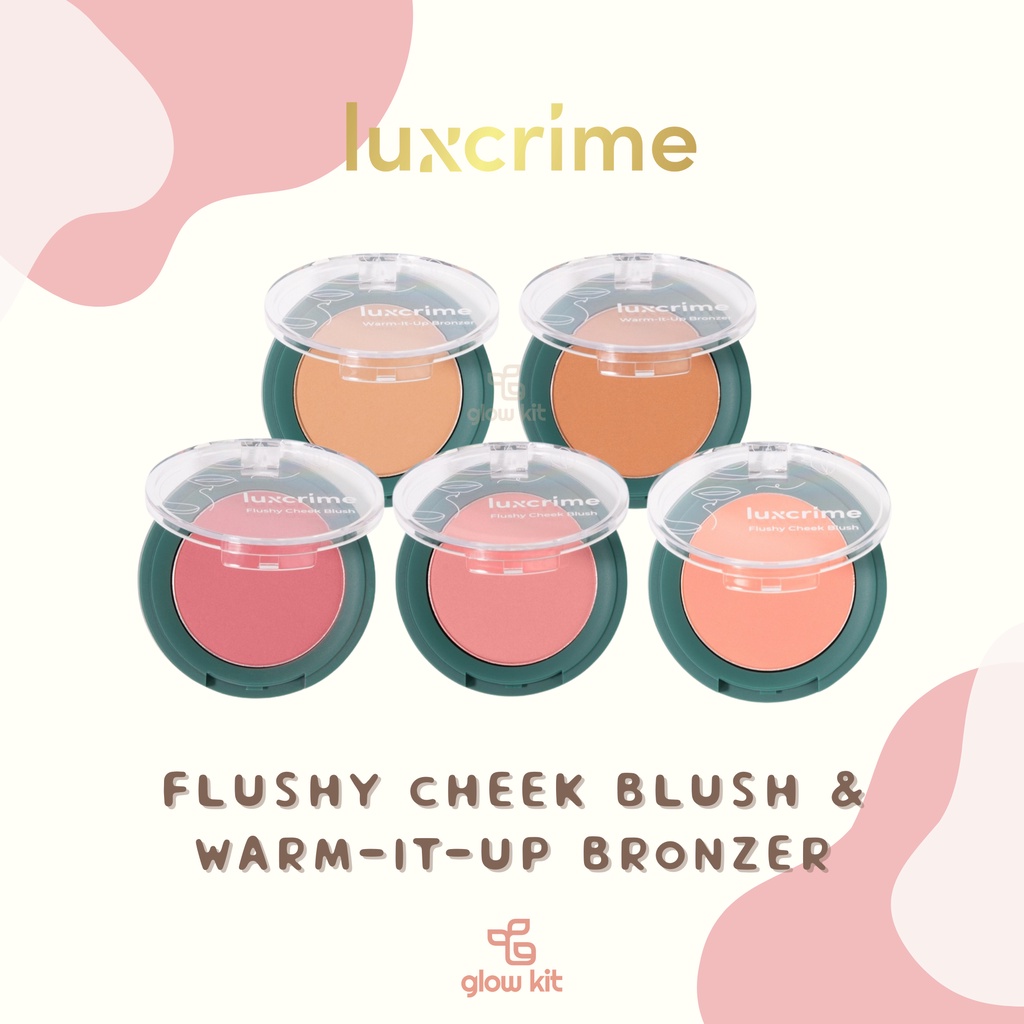Jual Luxcrime Flushy Cheek Blush Warm It Up Bronzer | Blush On ...