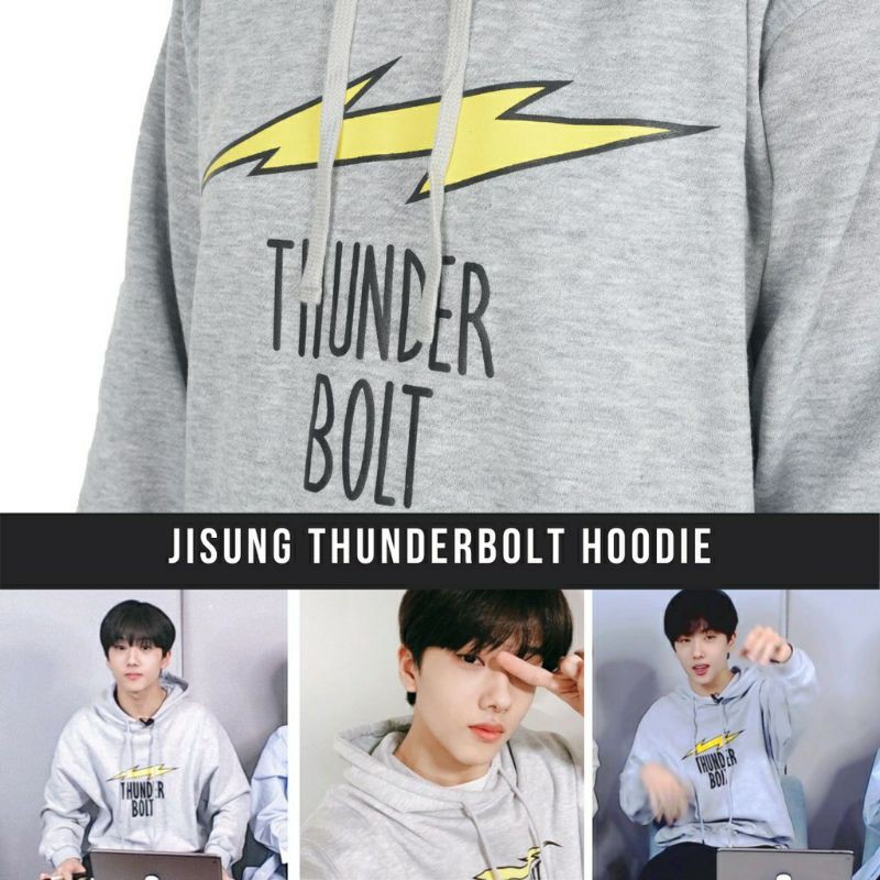 Jual Jaket Sweater Hoodie KPOP Korea Jisung NCT Thunderbolt