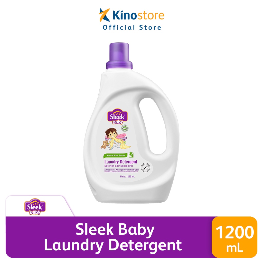 Jual Sleek Baby Laundry Detergent 1200 ml Shopee Indonesia