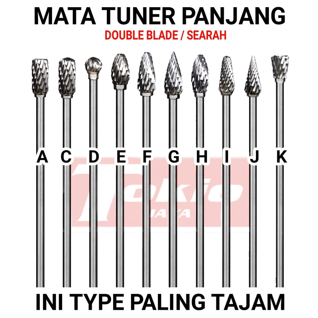 Jual MATA BOR TUNER PANJANG 10CM DAN 5CM TUNER CUNER PORTING 3MM X 6MM ...