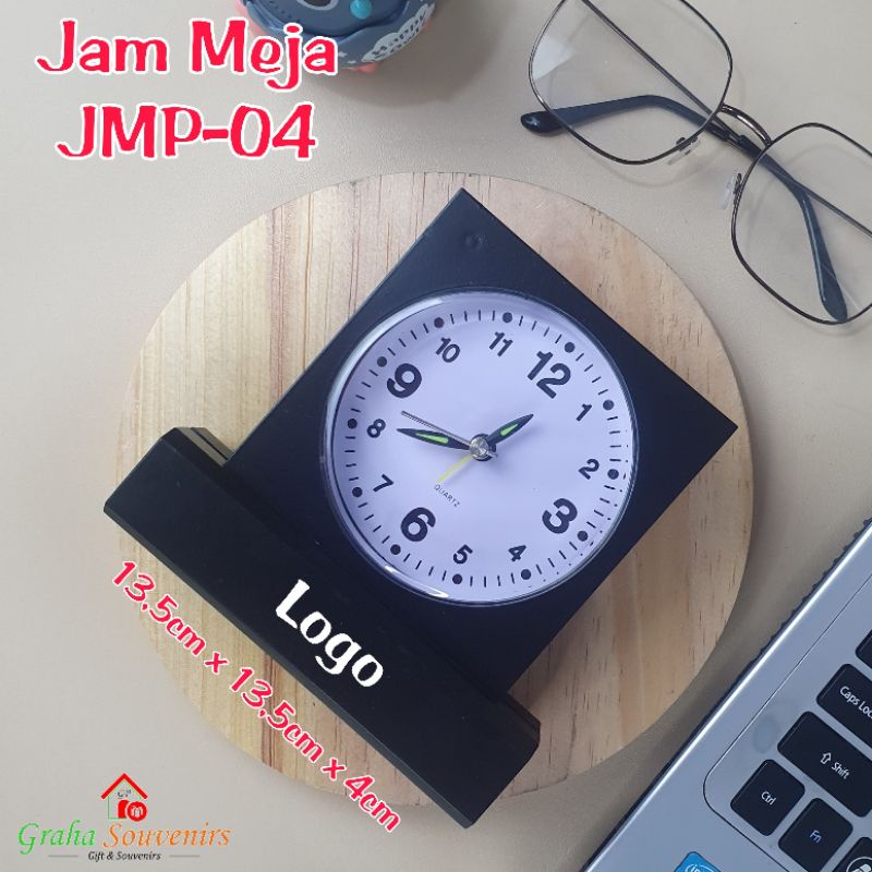 Jual Jam Meja Plastik | Jam Meja Analog JMP-04 | Shopee Indonesia