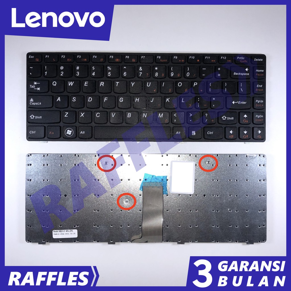 Jual Keyboard Lenovo G400 G405AT G410 G480 G480A G485 G485A G485G G490 ...
