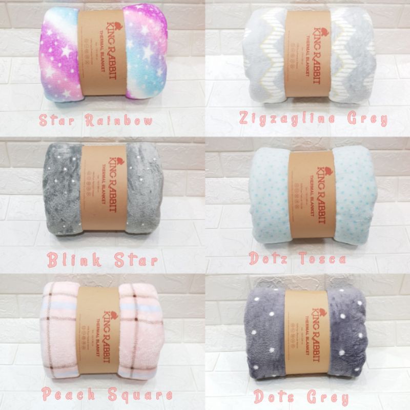 King rabbit blanket sale
