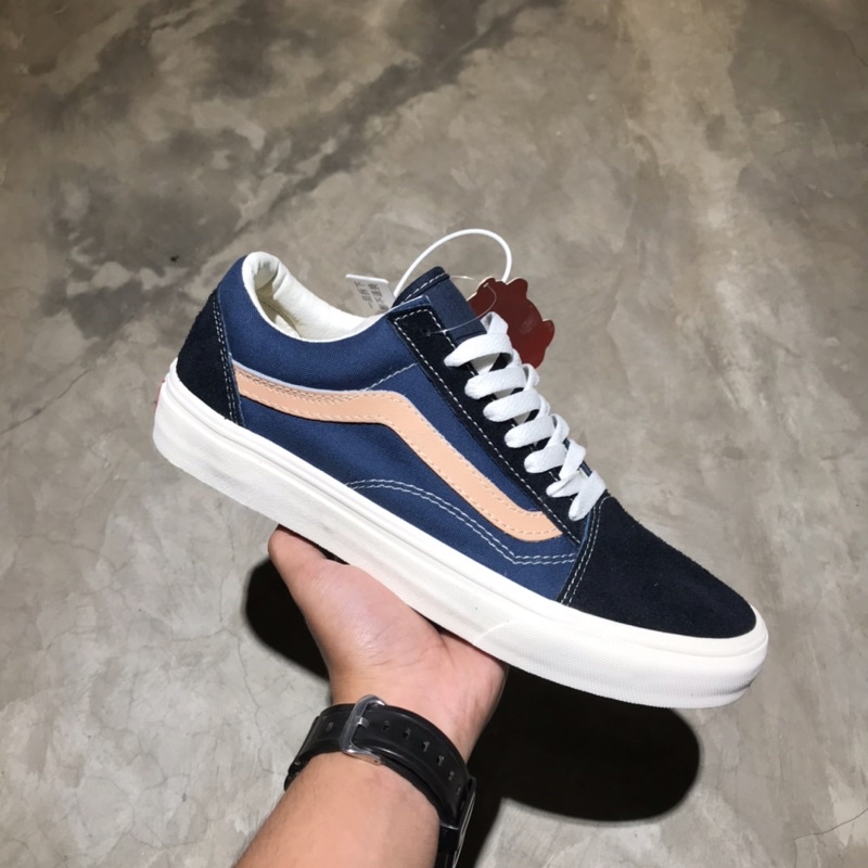 Vans old skool sailor blue sale