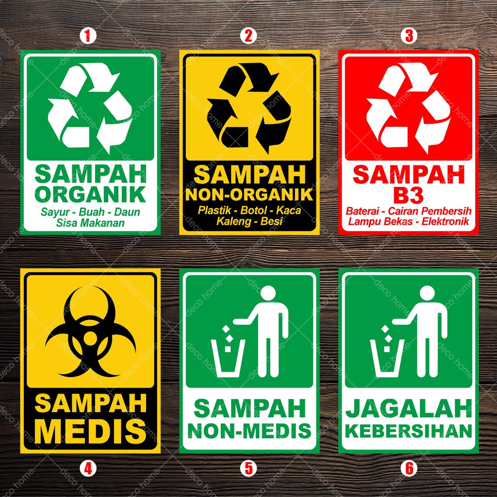 Poster Sampah Medis Dan Non Medis Sexiz Pix