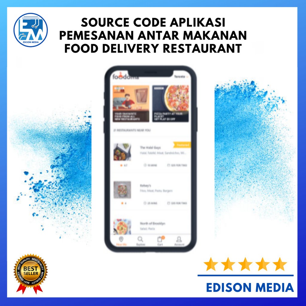 Jual Source Code Aplikasi Pemesanan Antar Makanan Food Delivery Restaurant Shopee Indonesia 5417