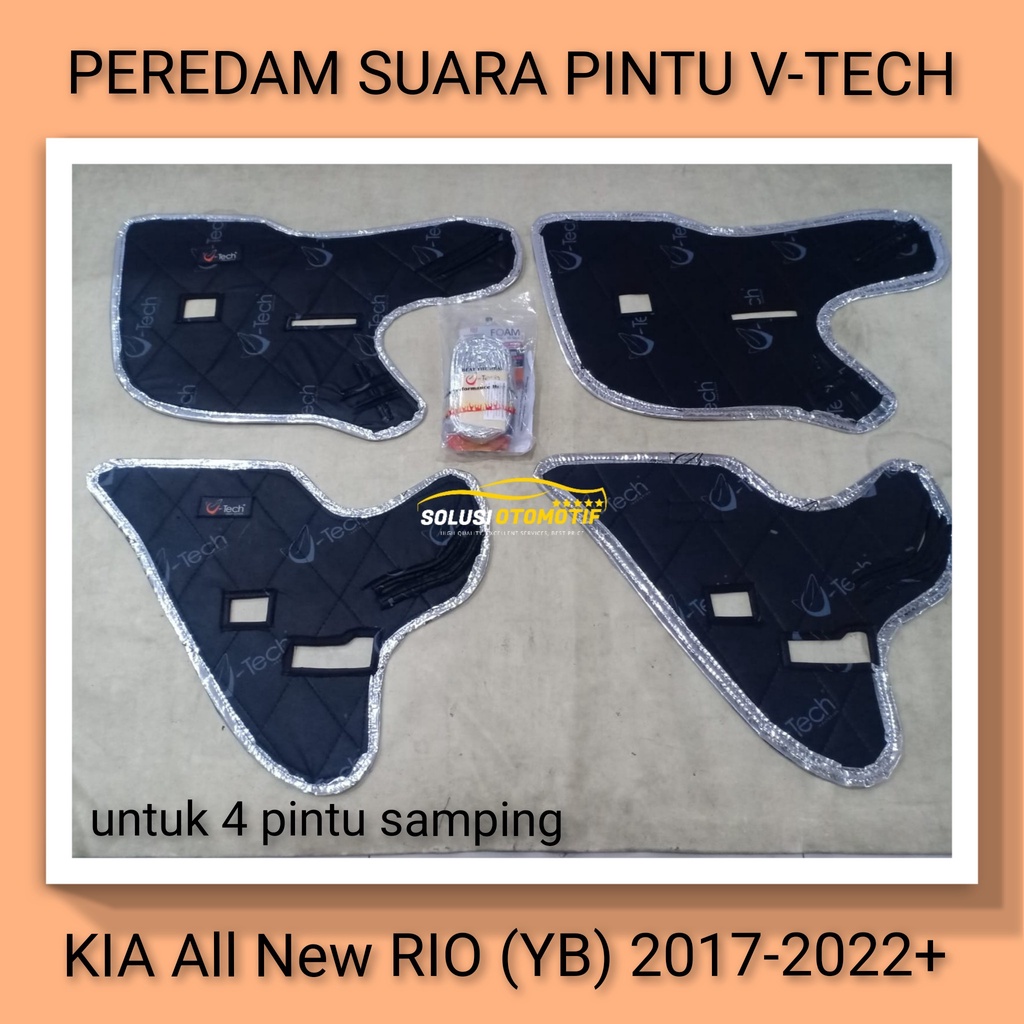 Jual KIA RIO All New YB 2017-2022+ Gen 4 Peredam Suara Pintu Mobil ...