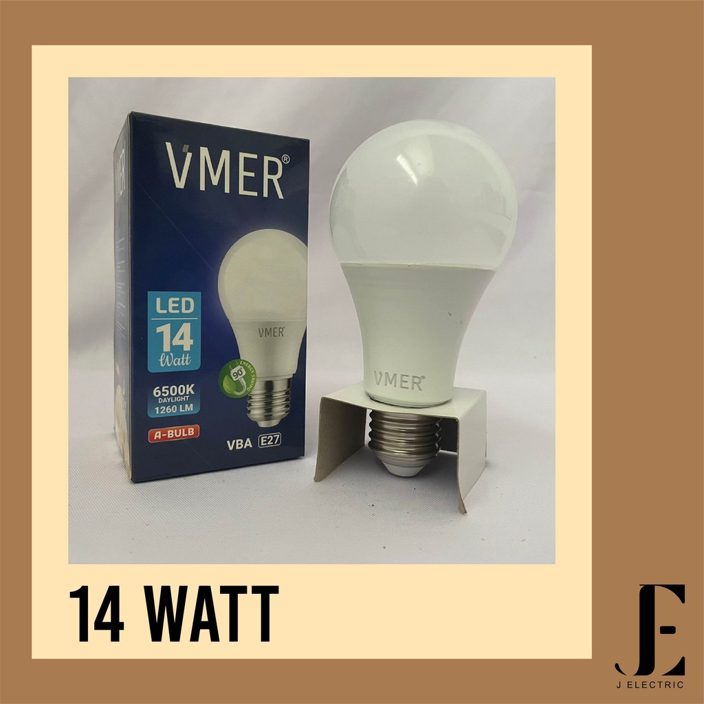 Jual Lampu LED VMER - A Bulb | 3 Watt - 18 Watt | Shopee Indonesia