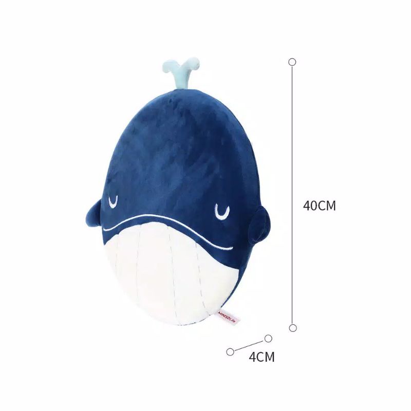 Jual MINISO Whale Flat Plush Toy Shopee Indonesia