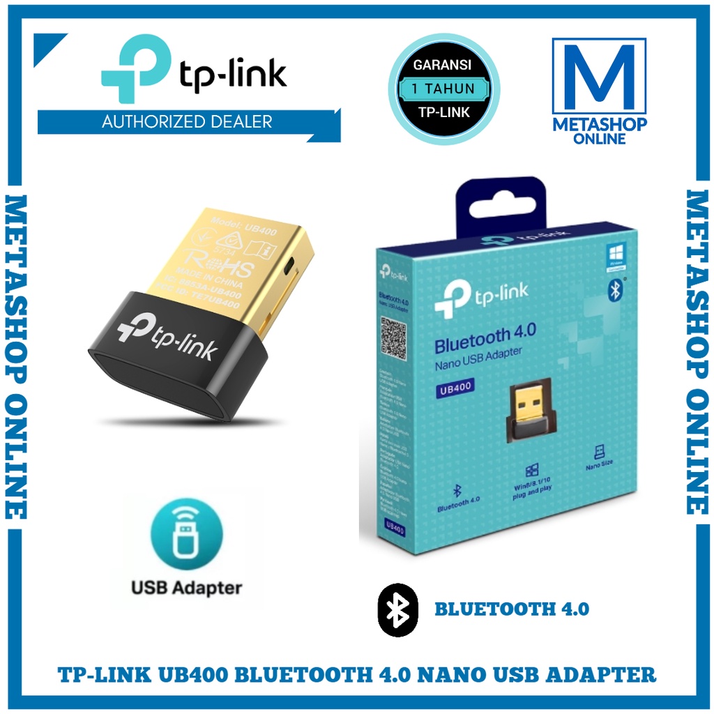 Jual TP-LINK UB400 BLUETOOTH 4.0 NANO USB ADAPTER RECEIVER TP LINK ...