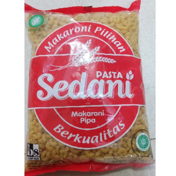 Jual SEDANI makaroni pipa / spiral / kerang - pasta - macaroni 1 kg ...