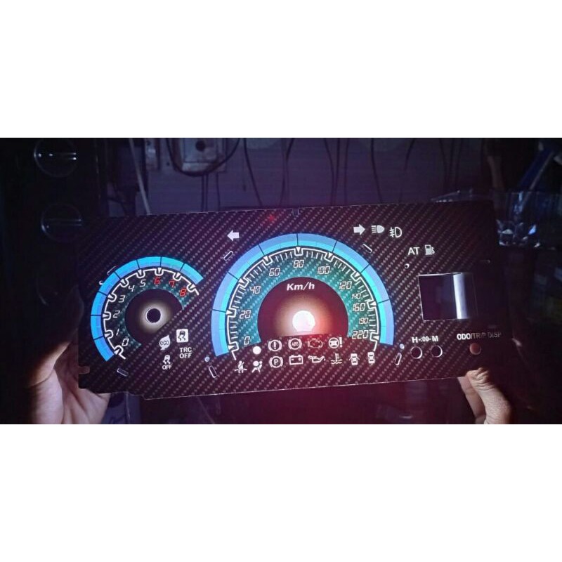 Jual papan speedometer custom calya papan speedo meter sigra | Shopee ...
