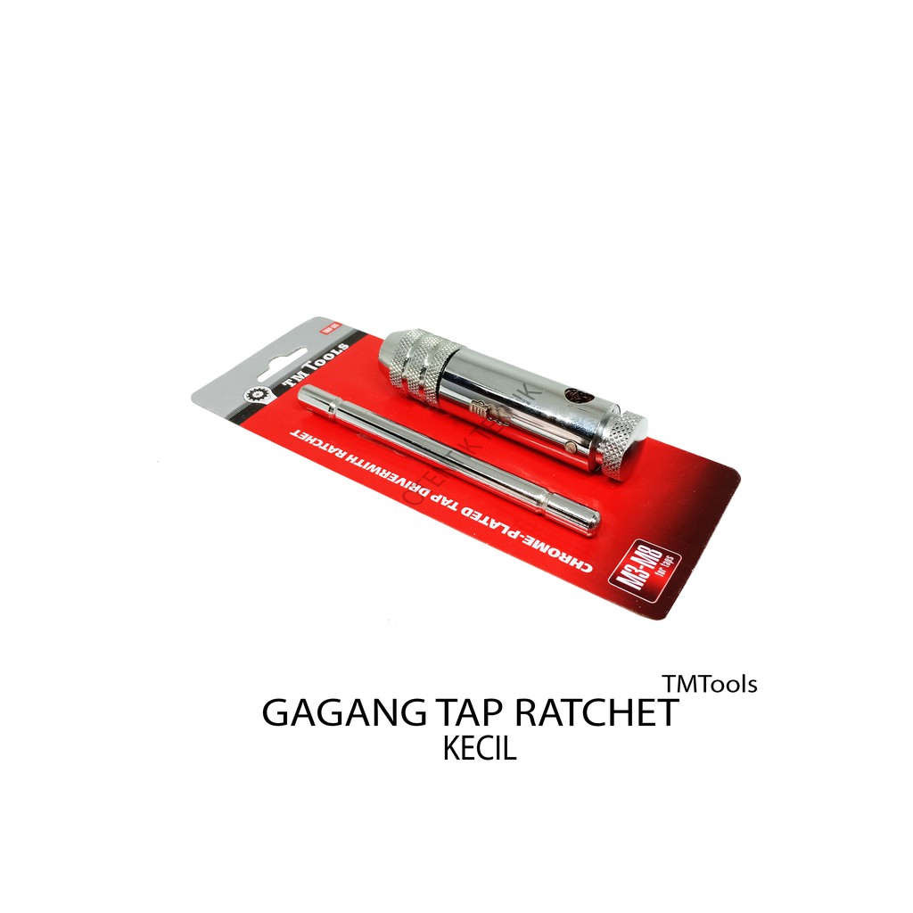 Jual Promo! TMTOOLS RACHET HANDLE TAP M3-M8 - GAGANG HAND TAP RATCHET 3 ...