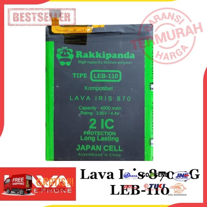 Jual Acc Hp Baterai Lava Iris 870 4G Leb110 Double Ic Protection