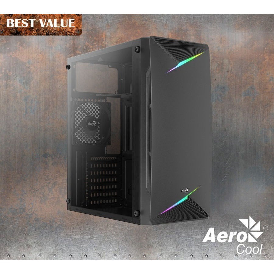 Jual Aerocool TALON - Tempered Glass Mid-Tower ATX Gaming Case | Shopee ...