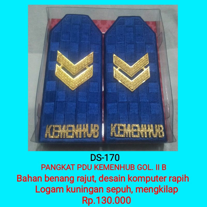 Jual Ds-170 Pangkat Pdu Kemenhub Golongan 2 B Pangkat Pdu Kementerian ...