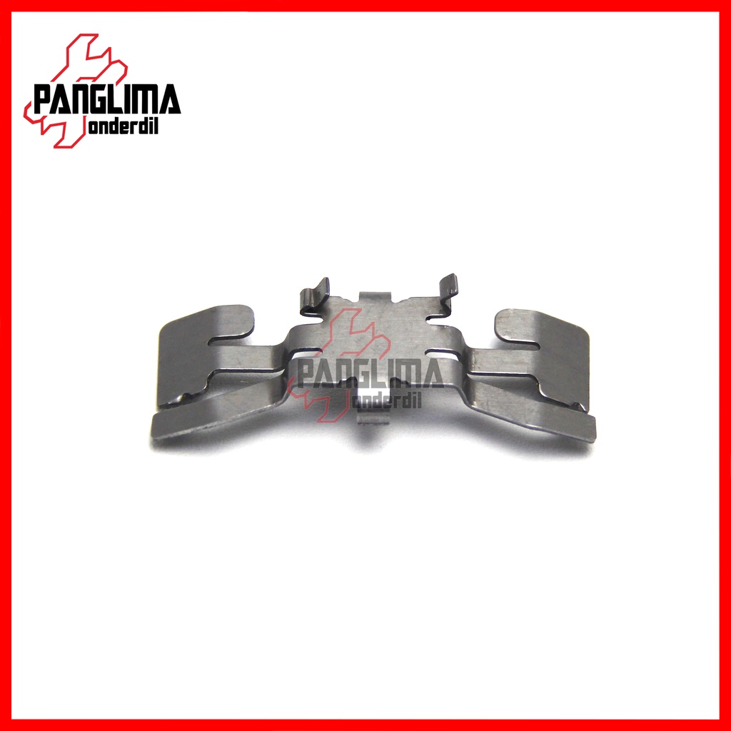Jual Plat Tahanan Kampas Rem Depan Karisma Per Spring Cakram Kampas Pad ...