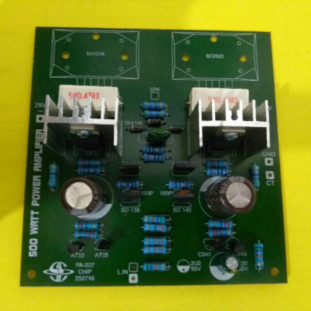 Jual driver 3 tingkat driver power 400-500 watt mono | Shopee Indonesia