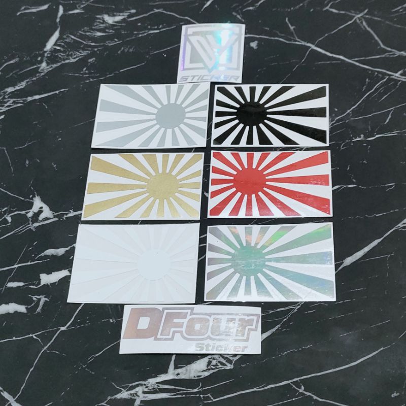 Jual STICKER RISING SUN BENDERA JAPAN JDM CUTTING | Shopee Indonesia
