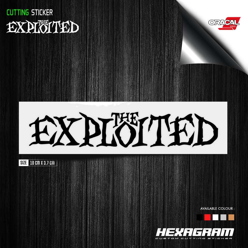 Jual Cutting Sticker The Exploited | Stiker CuttingThe Exploited ...