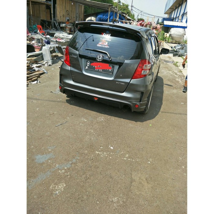 Jual Bemper Bodykit Honda Jazz 2008-2011 Adaptasi Mugen Rs Body Kit - View #6