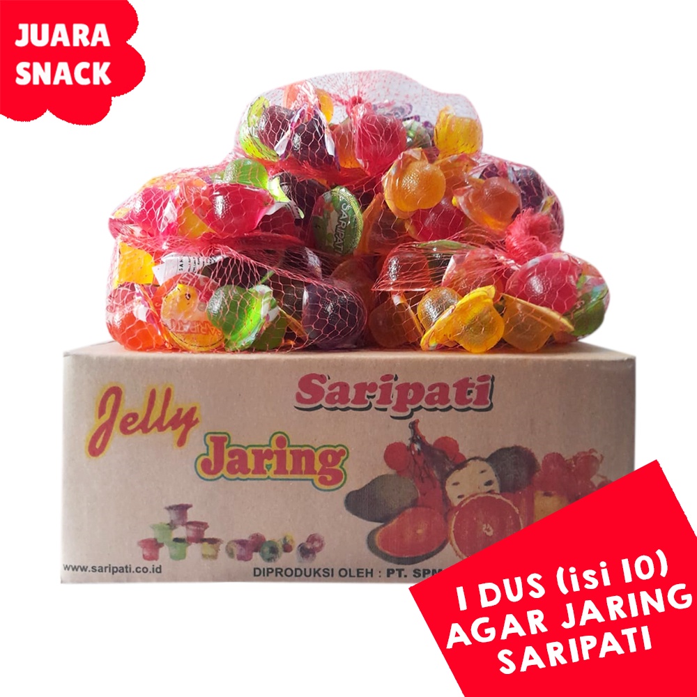 Jual 1 Dus Isi 10 jaring, Agar Saripati Jeli 2 Rasa | Shopee Indonesia