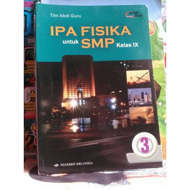 Jual Buku Ipa Fisika Kls Ix Smp Erlangga Shopee Indonesia