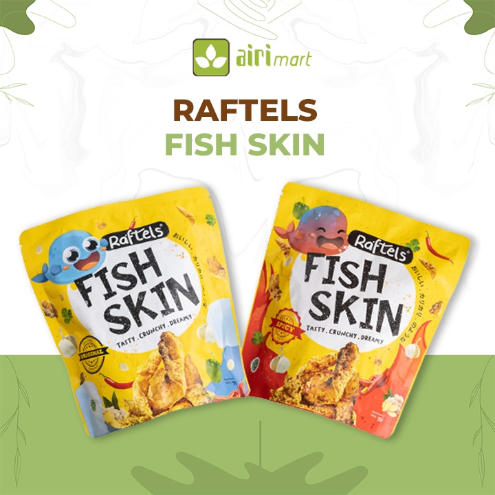 Jual RAFTELS FISH SKIN Original / Spicy 75 gr | Shopee Indonesia