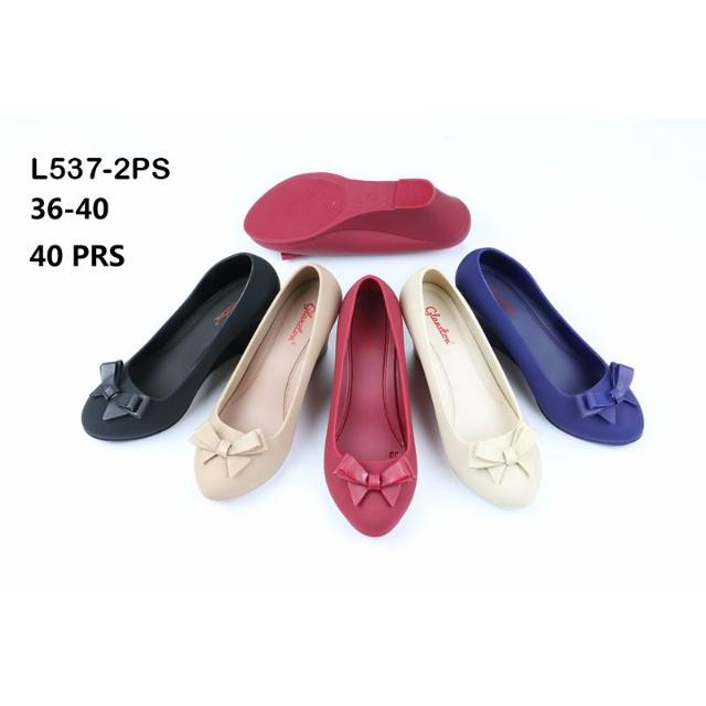 Jual Sepatu Jelly Wedges Pita Wanita Merk Glanzton Kode L Ps