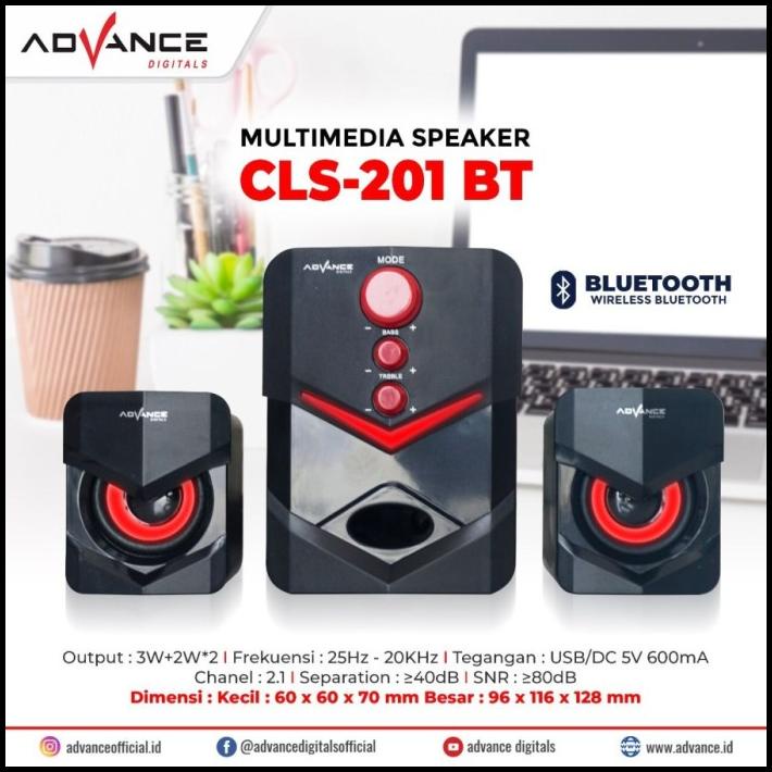 Jual Speaker Bluetooth Advance Cls Bt Cls Bt Mutimedia Shopee Indonesia