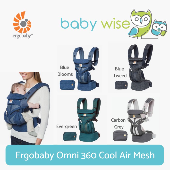 Ergobaby omni deals 360 blue tweed