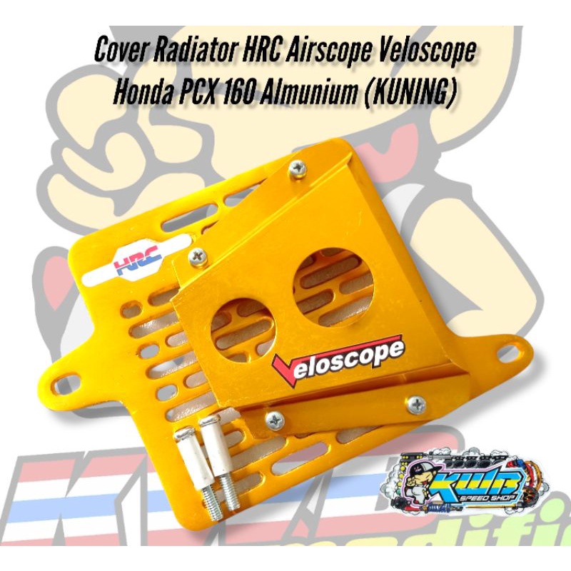 Jual Cover Radiator hrc VARIO 160 PCX 160 NEW Airscope Veloscop Motif ...