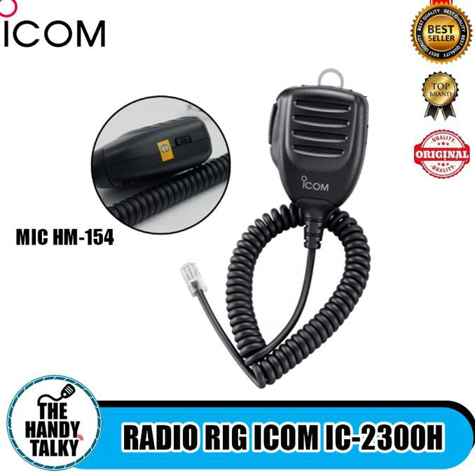 Jual Radio Rig Icom Ic H Mic Hm Shopee Indonesia