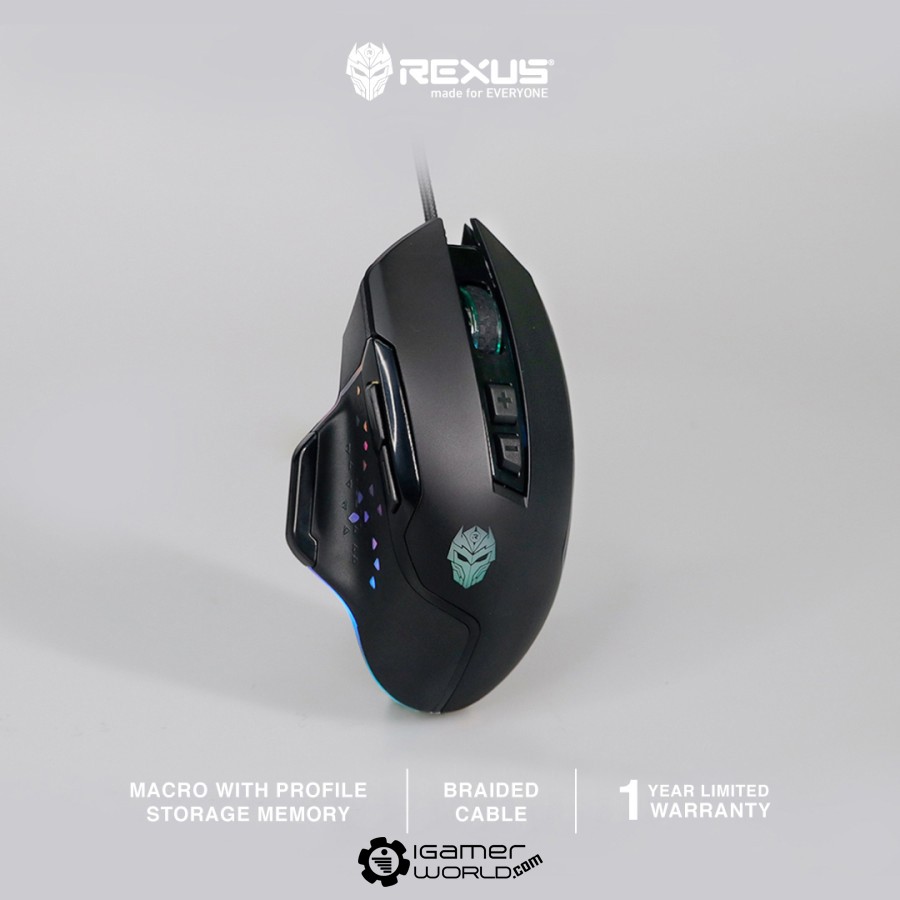 Jual Rexus Xierra X8 Mouse Gaming | Shopee Indonesia