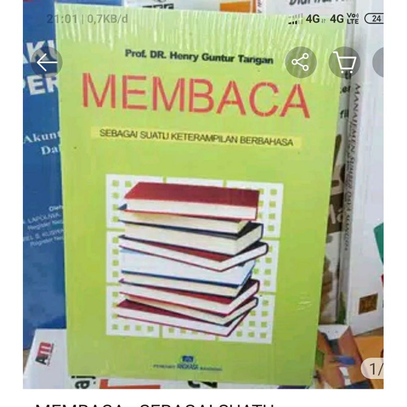 Jual Membaca Sebagai Suatu Keterampilan Berbahasa Prof Henry Guntur