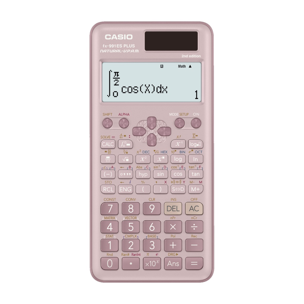 CASIO FX-991ES Plus2 - PINK - Kalkulator Sekolah/Kuliah - Scientific/Saintifik - 417 fungsi (3)