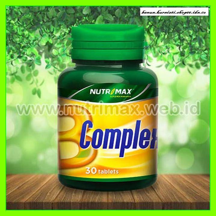 Jual VITAMIN-B- NUTRIMAX B COMPLEX/KOMPLEKS VITAMIN UNTUK KESEHATAN ...