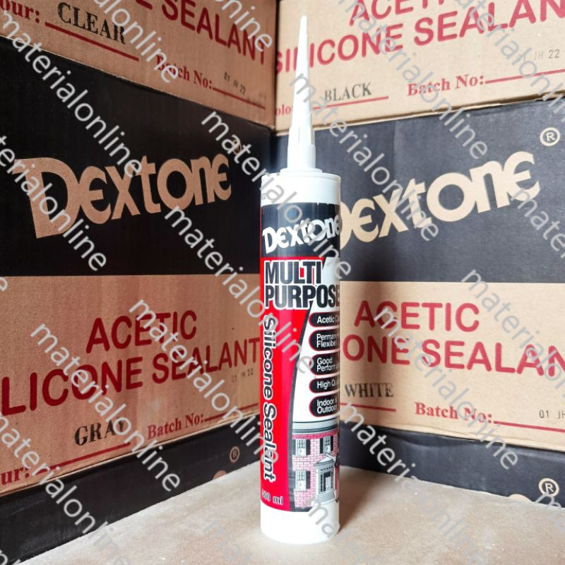 Jual Lem Sealant Dextone Kaca Akrilik Sealen Botol Tabung Tembak Silikon Silicone Silicon Clear