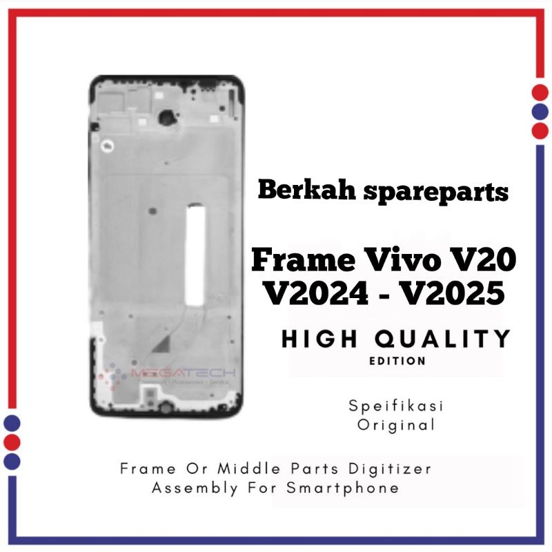 Jual FRAME TULANG LCD VIVO V20 V2024 V2025 TATAKAN DUDUKAN LCD ORIGINAL