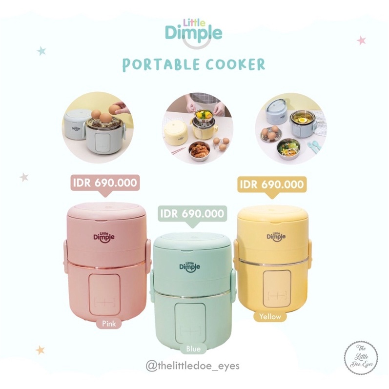 Jual Little Dimple Portable Cooker (2Liter) Shopee Indonesia