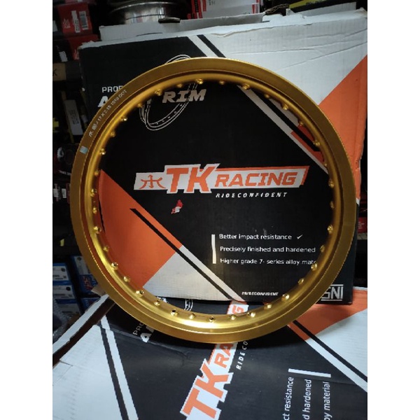 Jual Velg TK Racing Bright 215 Ring 17 Gold,Silver (Harga 1 biji ...